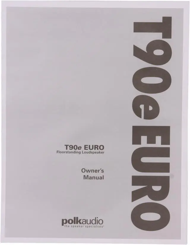 Alt view image 7 of 8 - Polk Audio T90e Three-Way Floorstanding Loudspeaker Single
