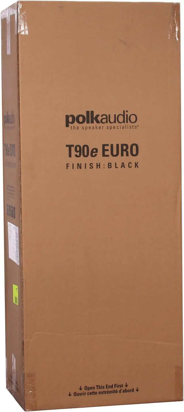Alt view image 8 of 8 - Polk Audio T90e Three-Way Floorstanding Loudspeaker Single