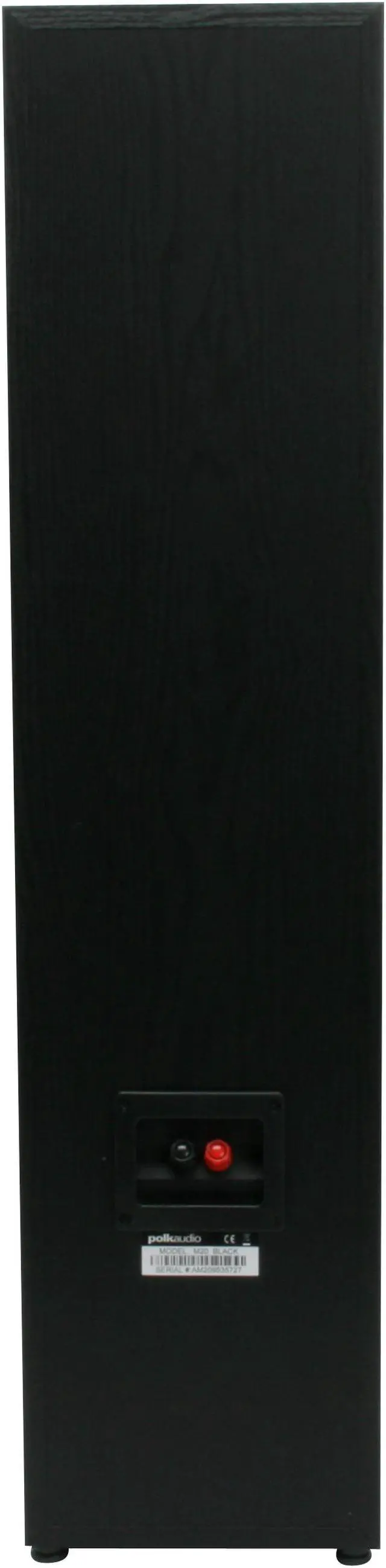 Alt view image 3 of 6 - Polk Audio M20 Two-way floor-standing loudspeaker black Single