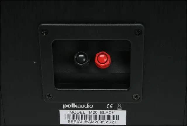 Alt view image 4 of 6 - Polk Audio M20 Two-way floor-standing loudspeaker black Single