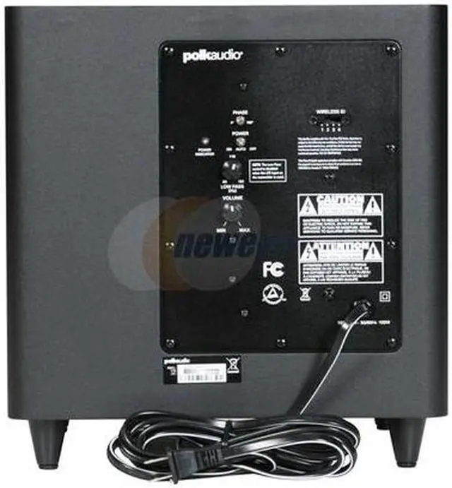 Alt view image 3 of 5 - Polk Audio PSWi225 Wireless Powered Subwoofer Single