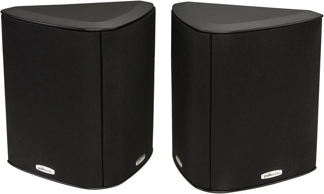 Alt view image 2 of 7 - Polk Audio FXI A4-Black High Performance Surround Speaker Pair