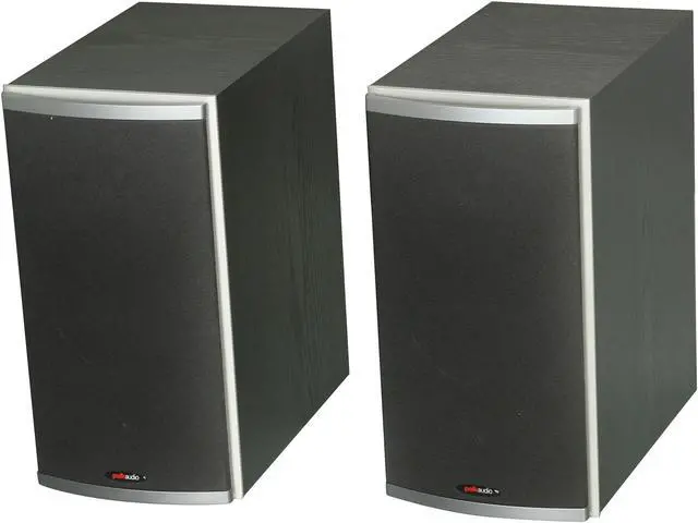 Alt view image 2 of 6 - Polk Audio RTi6 Bookshelf speaker Pair (Black oak finish)