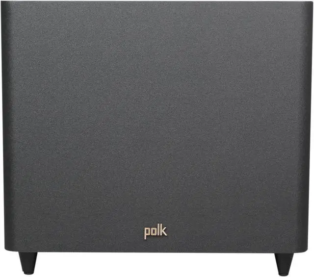 Alt view image 2 of 6 - Polk Audio PSW121 12" Subwoofer with 100 Watts Dynamic Power (Black) Single