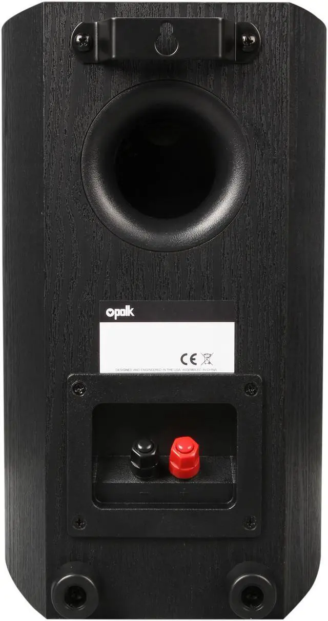 Alt view image 5 of 6 - Polk Audio TSX110B BLACK 2-way speaker with 5 1/4-inch driver Pair