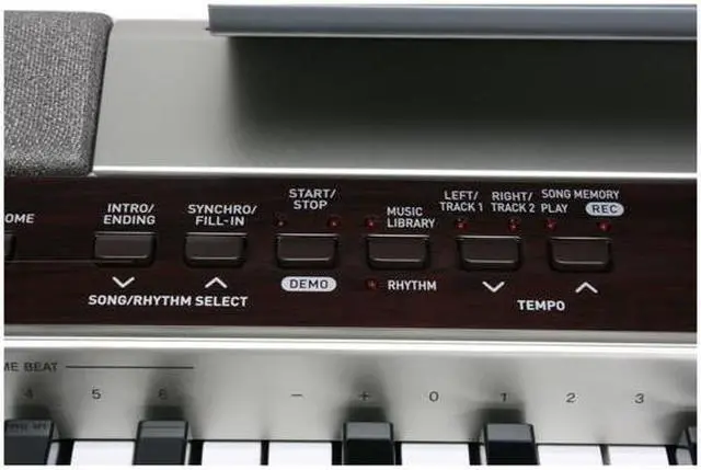Alt view image 5 of 11 - CASIO PX-110 88 Keys Privia Digital Grand Piano