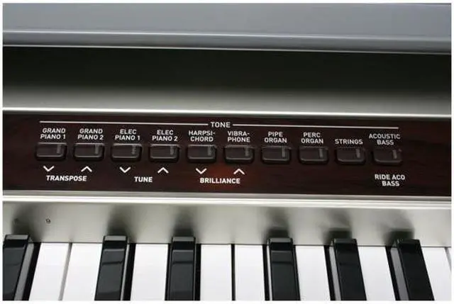 Alt view image 6 of 11 - CASIO PX-110 88 Keys Privia Digital Grand Piano