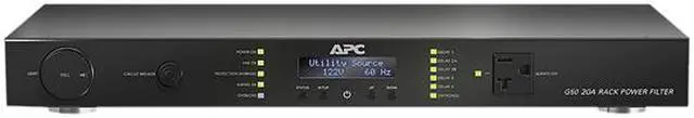 Main image of APC G50B-20A2 9-Outlet G-Type AV Power Filter