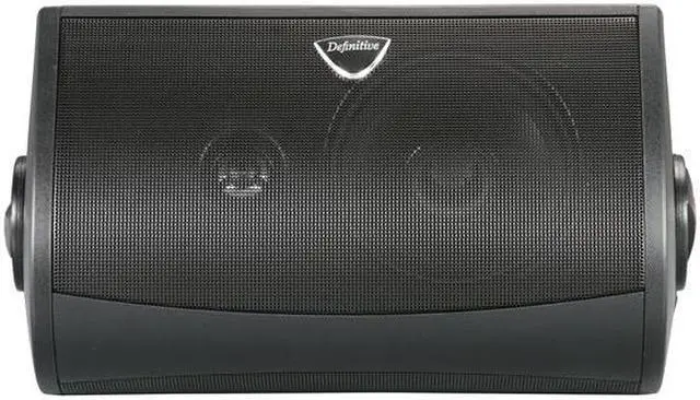 Alt view image 2 of 6 - Definitive Technology AW5500 Superior Performance All-Weather Loudspeaker with Bracket (Black) Single