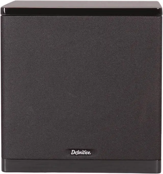 Alt view image 2 of 5 - Definitive Technology SuperCube II 8" High-Pressure Subwoofer (Black) Single
