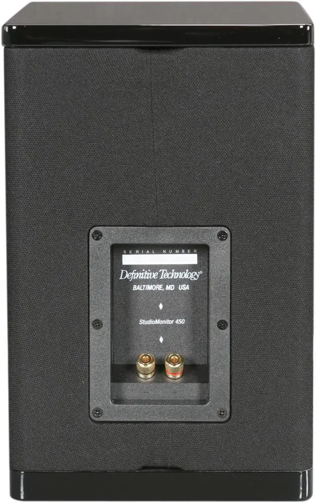 Alt view image 4 of 5 - Definitive Technology StudioMonitor 450 Bookshelf Speaker (Black) Pair