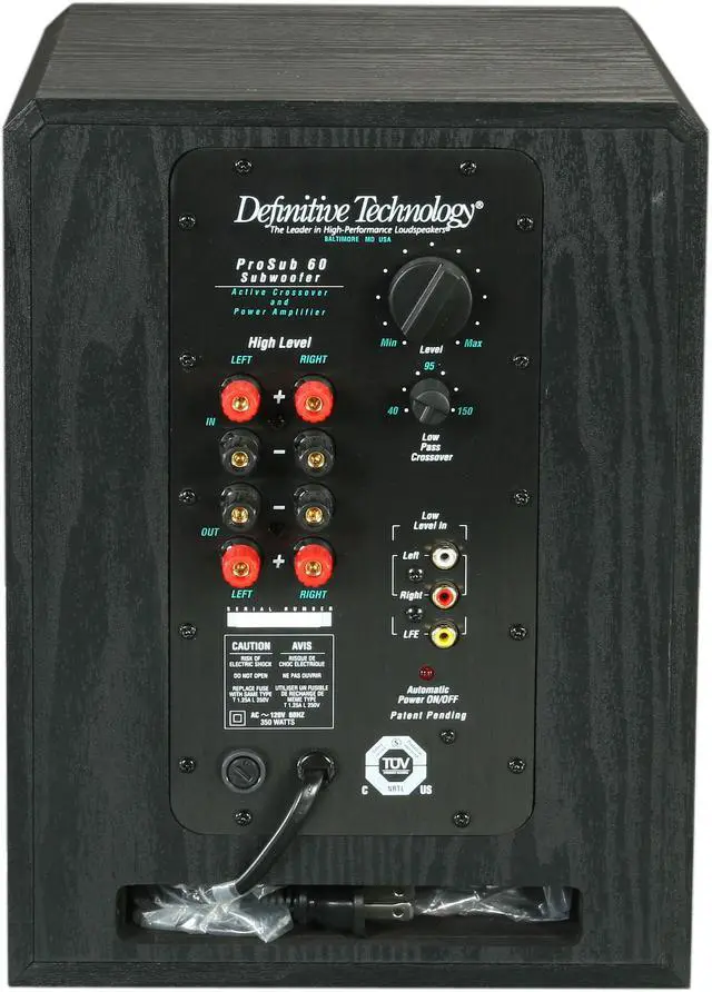 Alt view image 16 of 17 - Definitive Technology ProCinema 60 5.1 CH Home Audio Speaker System