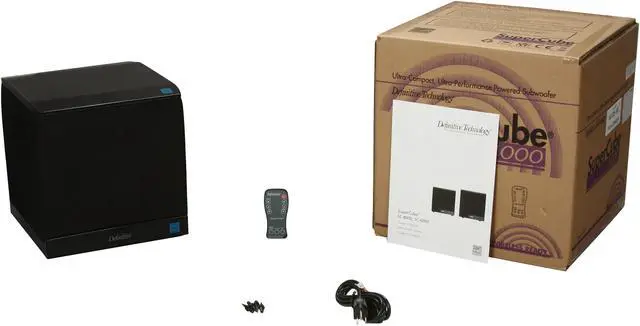 Alt view image 6 of 6 - Definitive Technology SuperCube 4000 High Performance Powered Subwoofer Single