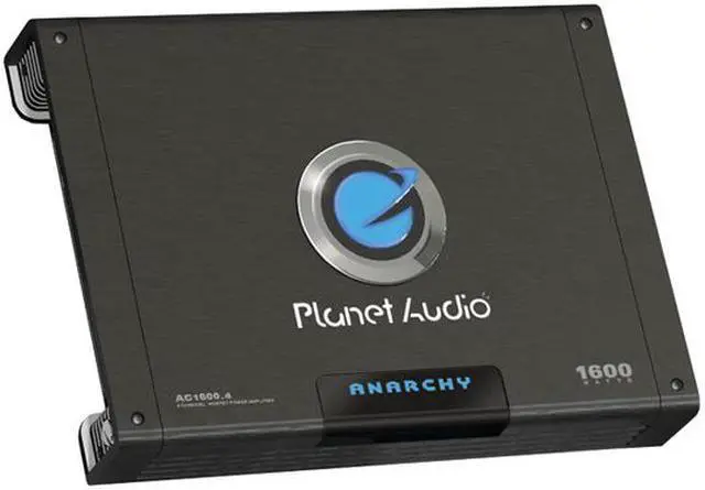 Alt view image 2 of 8 - Planet Audio 1600W 4 Channels Bridgeable MOSFET Power Amplifier With Remote Subwoofer Control