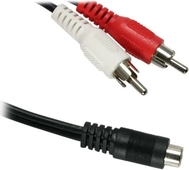 Main image of CABLES UNLIMITED AUD-1500-01 6" Y Splitter RCA 2M to 1F Female to Male