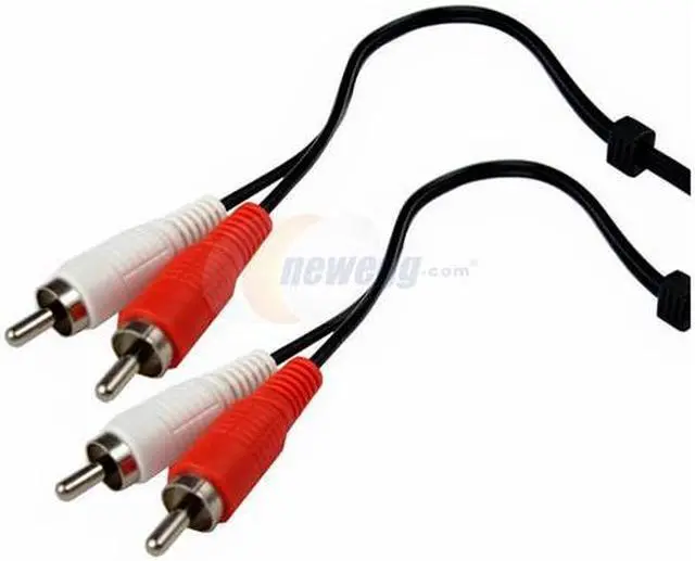 Main image of CABLES UNLIMITED AUD-1600-06 6 ft. RCA Dual Connector Stereo Cable Male to Male