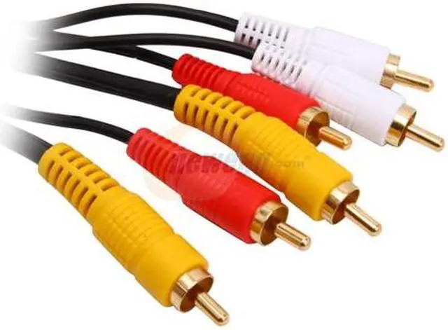 Main image of Cables Unlimited - RCA 3 Connector A / V cable - 6 FEET