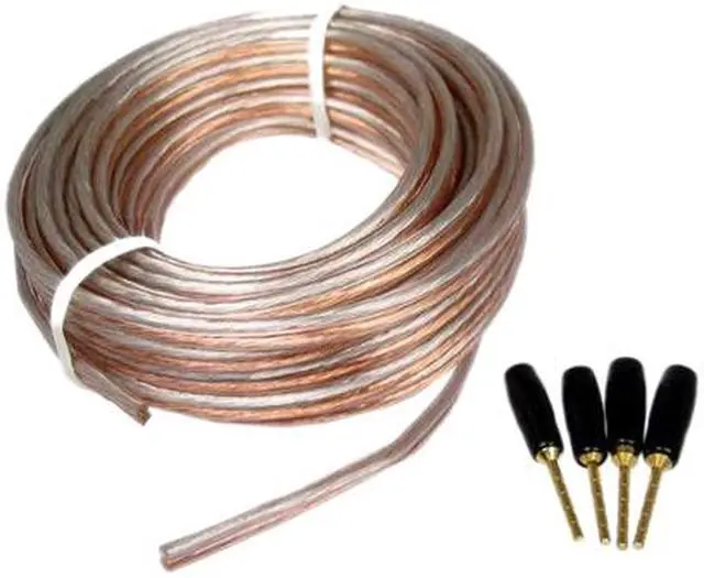 Alt view image 4 of 5 - Cables Unlimited - Pro A/V Series 16GA Speaker Wire w/ pins (50 FEET)