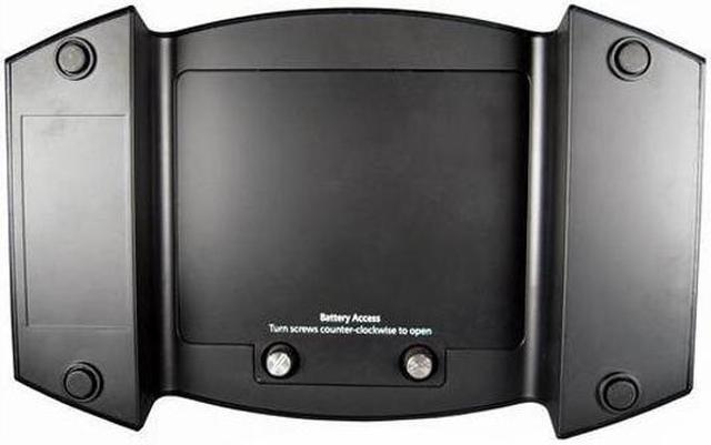 Alt view image 2 of 12 - CABLES UNLIMITED SPK-24GX-DUO Pair 2.4GHz Wireless Indoor/Outdoor Stereo Speaker Pair w/ Remote & Dual Power Transmitter - Black