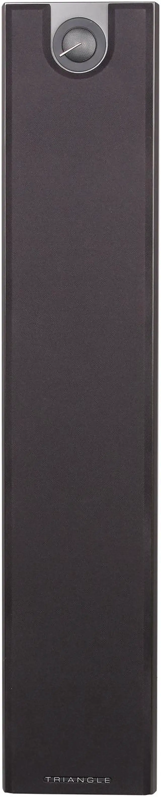 Alt view image 3 of 6 - Triangle Plaisir TEC41WGPC KUMA Wenge Floorstanding Speaker Single