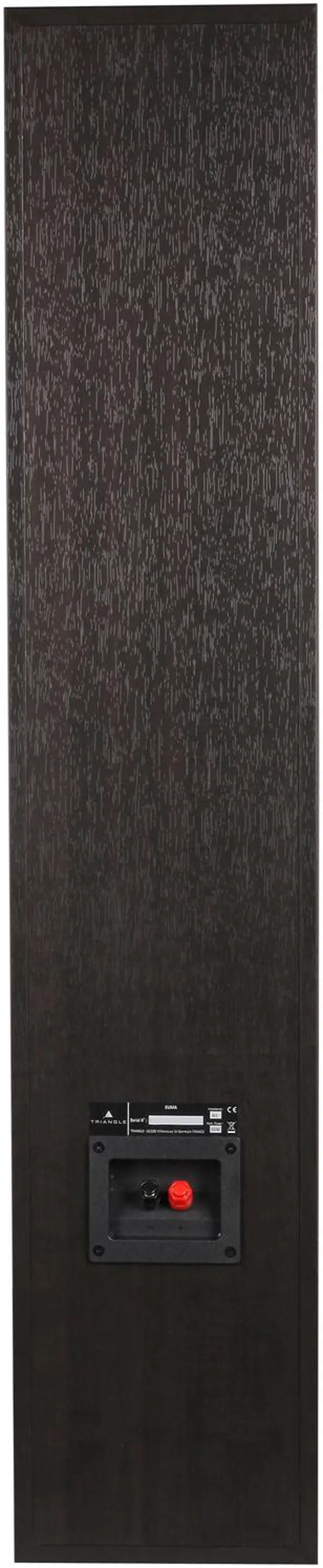 Alt view image 5 of 6 - Triangle Plaisir TEC41WGPC KUMA Wenge Floorstanding Speaker Single
