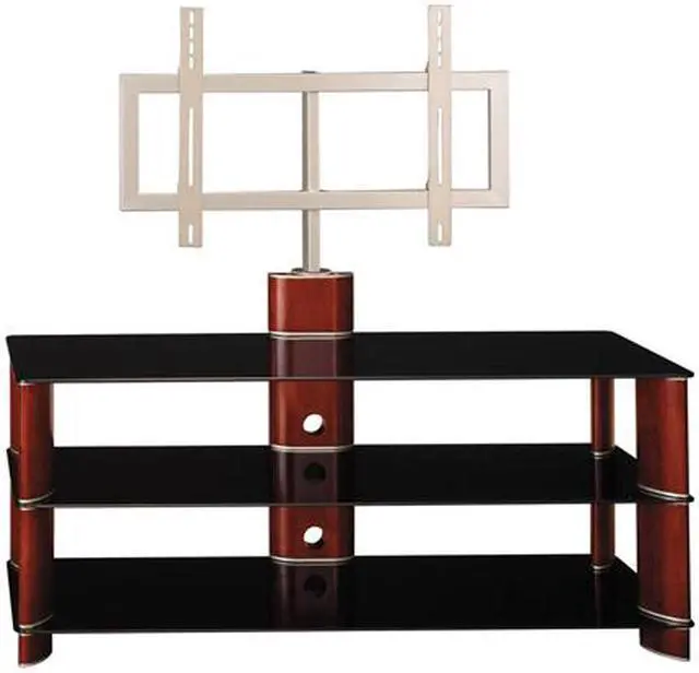 Main image of BUSH FURNITURE VS11550A-03 Up to 60" Rosebud Cherry Segments TV Stand with Swivel Mount