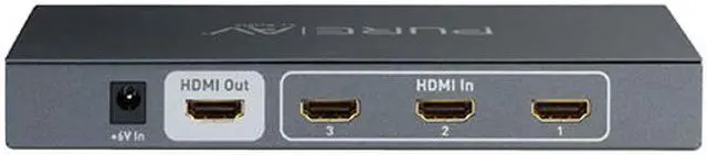 Alt view image 2 of 2 - Belkin Pure AV AV24502tt HDMI Interface 3-to-1 Video Switch