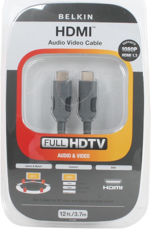 BELKIN PURE AV AM22302-12 12 ft. HDMI Audio Video Cable - Newegg.com