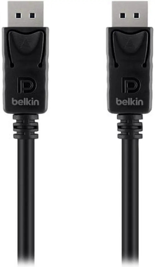 Main image of BELKIN PURE AV F2CD000B06-E 6 ft. Black DisplayPort to DisplayPort Cable Male to Male