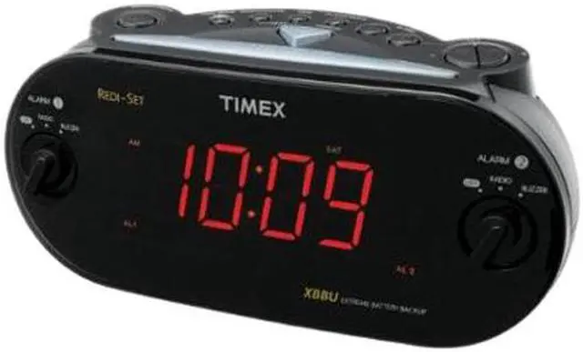 Alt view image 2 of 2 - iHOME T715B Dual Alarm Clock with Redi Set