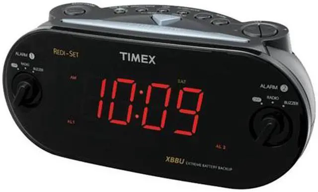 Main image of iHOME T715B Dual Alarm Clock with Redi Set