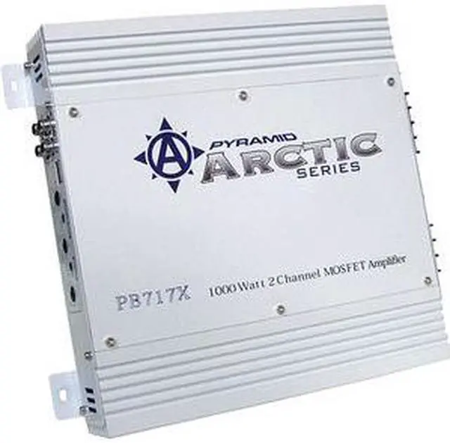 Alt view image 2 of 2 - Pyramid 1000W 2 Channels Bridgeable Bridgeable MOSFET Amplifier