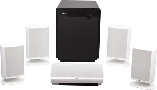 Main image of Jamo A 340 HCS 7 White 5.1-Channel Home Cinema Speaker System