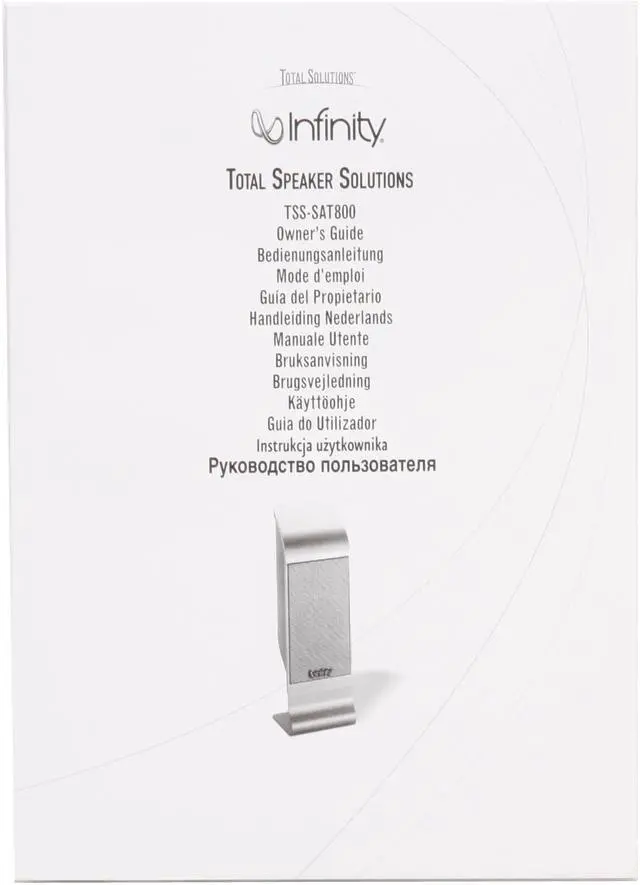 Alt view image 7 of 8 - Infinity TSS-SAT800 Platinum 2-Way Wall-Mountable Satellite Speaker