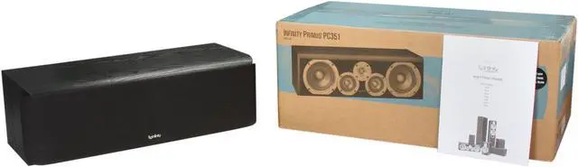 Alt view image 6 of 6 - Infinity Primus PC351BK Center Channel Speaker - Black Single