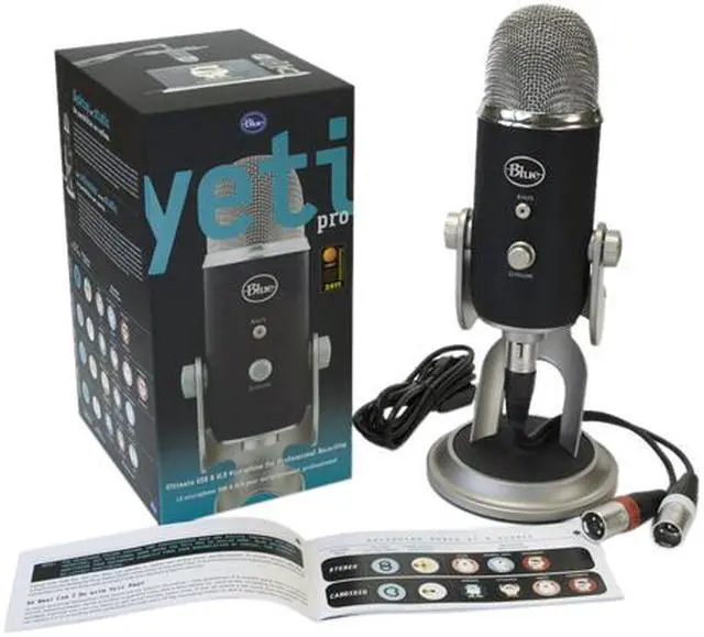 Alt view image 4 of 4 - Blue Microphones Yeti Pro Multi-pattern USB Microphone