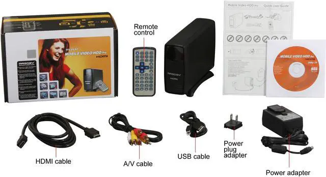 Alt view image 5 of 5 - Argosy HV359T Mobile Video HDD Pro (HD1080i) Media Player