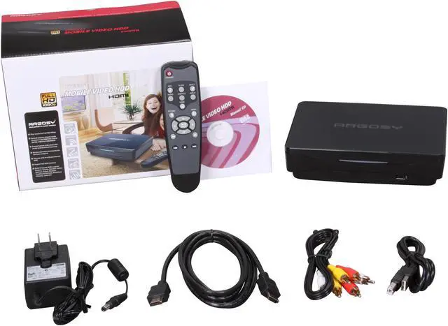 Alt view image 6 of 6 - Argosy HV335T Mobile Video HDD Media Player