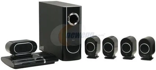 Main image of Iluv i1277 Slim Desktop iPod / DVD Player w/5.1 CH Speaker System