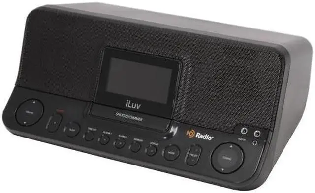 Alt view image 2 of 14 - iLuv - HD Radio w/ Dual Alarm Clock (i168)
