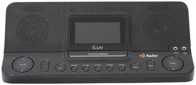 Alt view image 3 of 14 - iLuv - HD Radio w/ Dual Alarm Clock (i168)