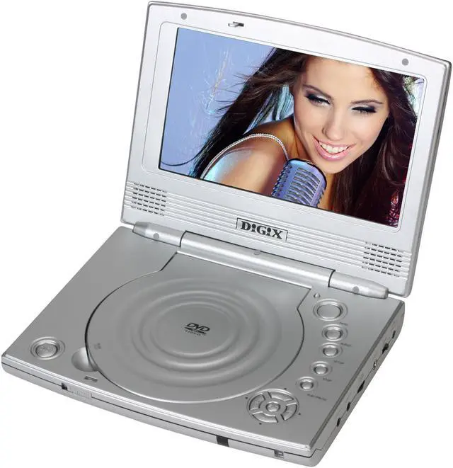 Main image of DIGIX PDV200B 7" Portable DVD Player