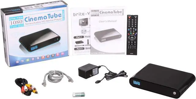 Alt view image 5 of 5 - Brite-View BV-5005HD 1080p HD Multimedia Player / Streamer / Torrent Downloader