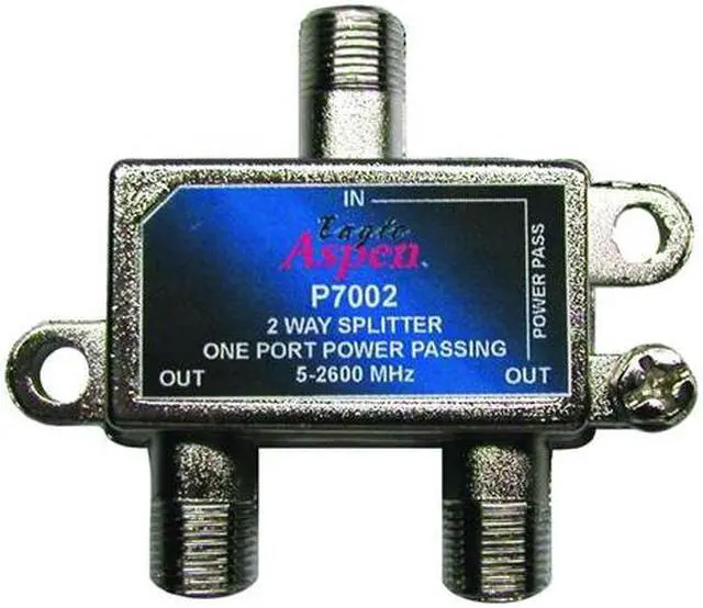 Main image of Eagle Aspen P7002 2-Way 2600 MHz Splitter (1-port Passing)