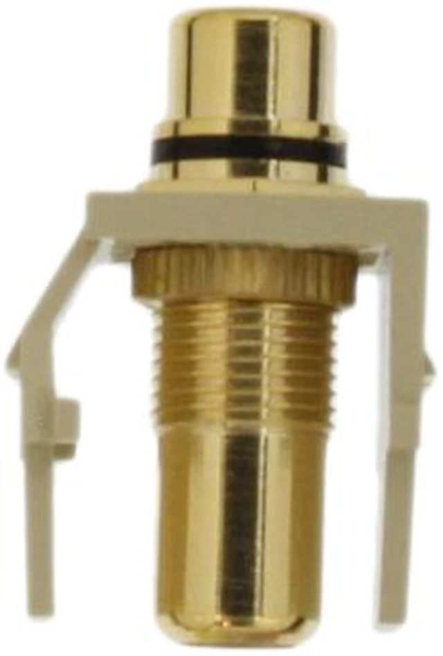 Alt view image 2 of 2 - Leviton 40830-BIE QuickPort RCA Jack Connector