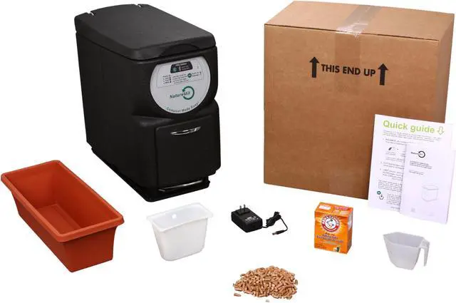 Alt view image 3 of 3 - NatureMill 52CA PRO XE Compost Bin Black