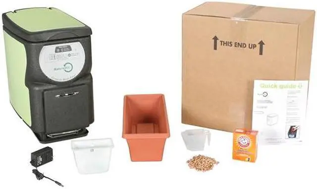 Alt view image 6 of 6 - NatureMill 52CG PRO XE Compost Bin Green