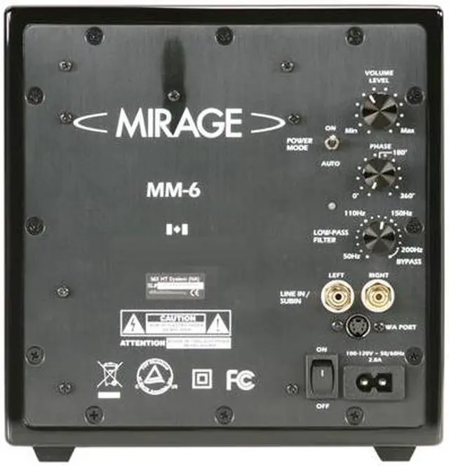 Alt view image 11 of 12 - Mirage MX 5.1 Home Theater System