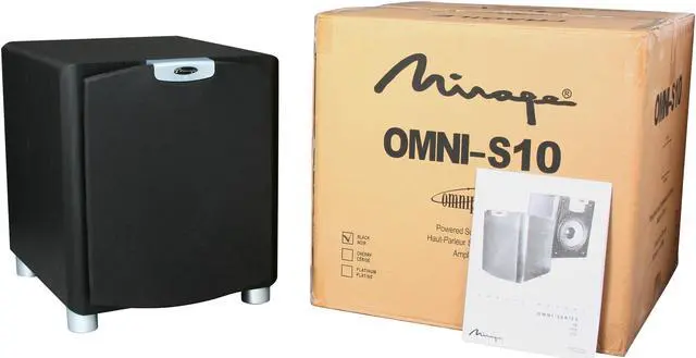 Alt view image 5 of 5 - Mirage OMNI S10 Subwoofer Single