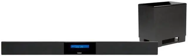 Main image of Pinnacle Speaker FRONT ROW SYS 8210 350 Watt, 2.1 Channel Powered Soundbar & Dual Driver Wireless Subwoofer System
